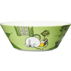 Moomin Arabia Moomintroll Moomin bowl, Grass Green New