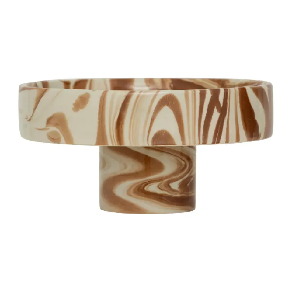 URBAN NATURE CULTURE Moon decorative bowl Ø26 cm, Brown- White Best