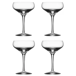 Orrefors More Coupe glass 4-pack, 21 cl Transparent Clearance