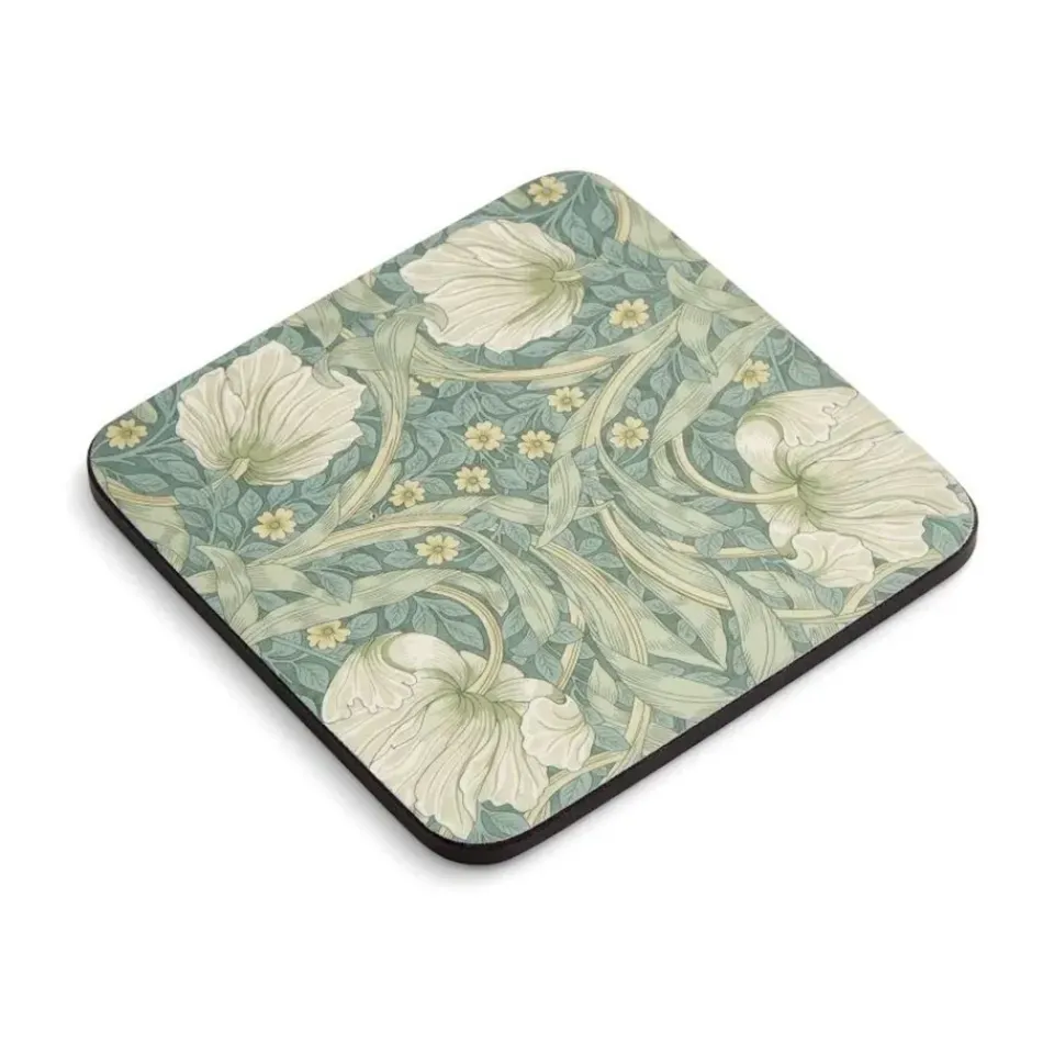 Pimpernel Morris & Co coasters 6-pack, Green, blue GreenBlue Sale