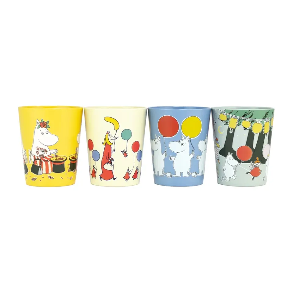 Rätt Start Mumin Festligheter collector's mugs 15 cl 4-pack, Multi Sale