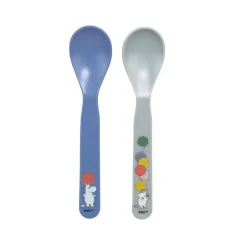 Rätt Start Mumin Festligheter spoon 2-pack, Grey-blue Multi Clearance