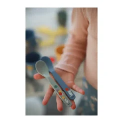 Rätt Start Mumin Festligheter spoon 2-pack, Grey-blue Multi Clearance