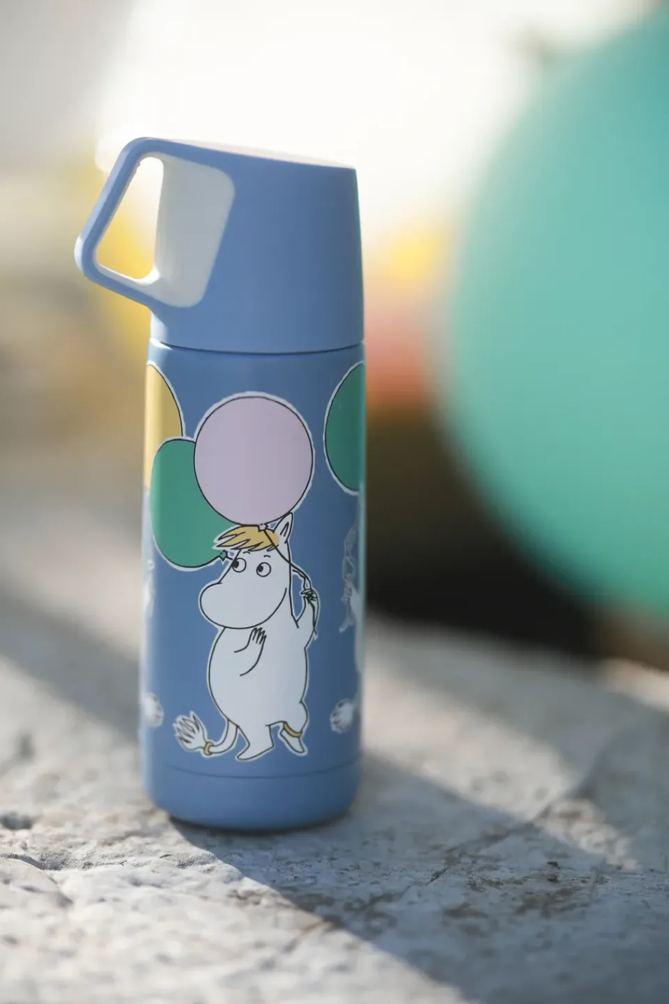 Rätt Start Mumin Festligheter thermos 35 cl, Blue Best