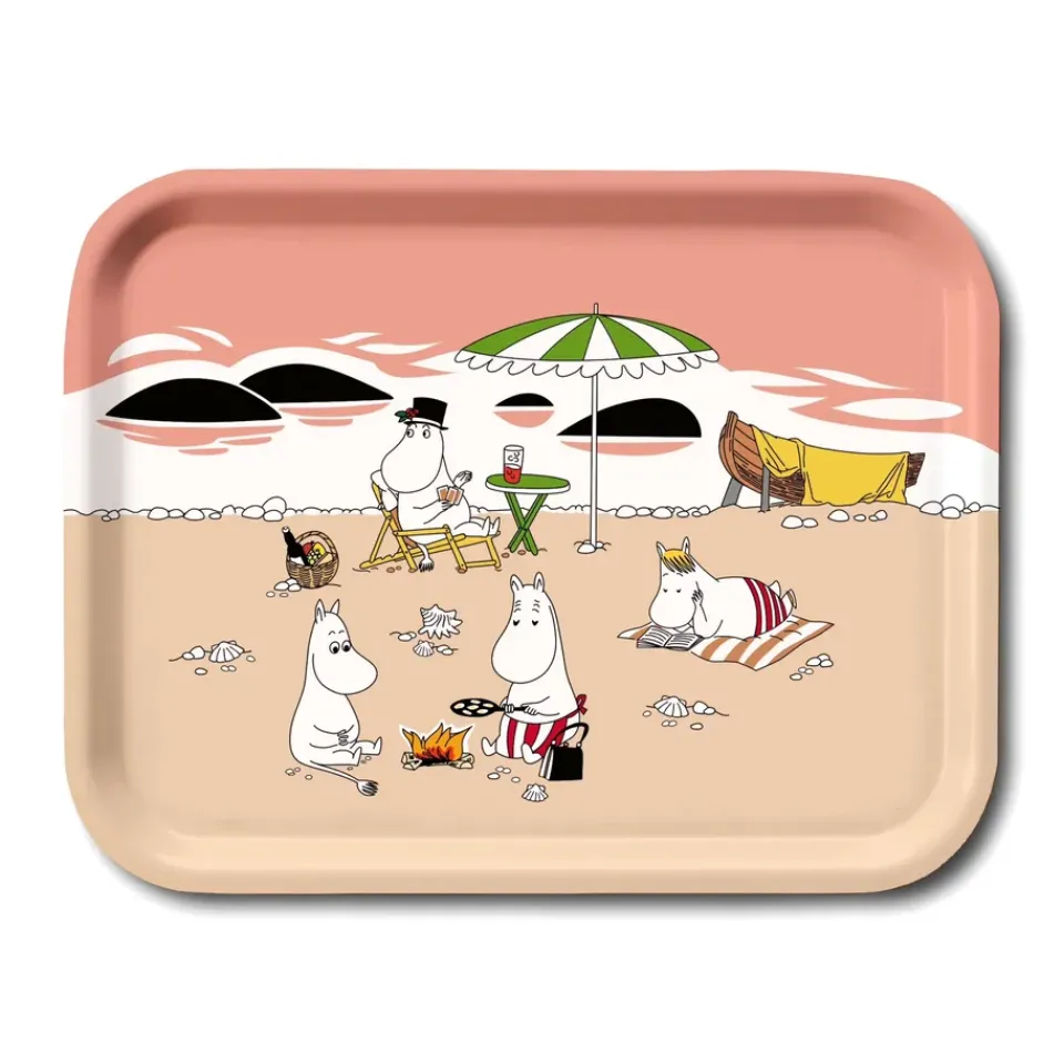Opto Design Mumin tray summer 2021, Apricot-sand Multi Online