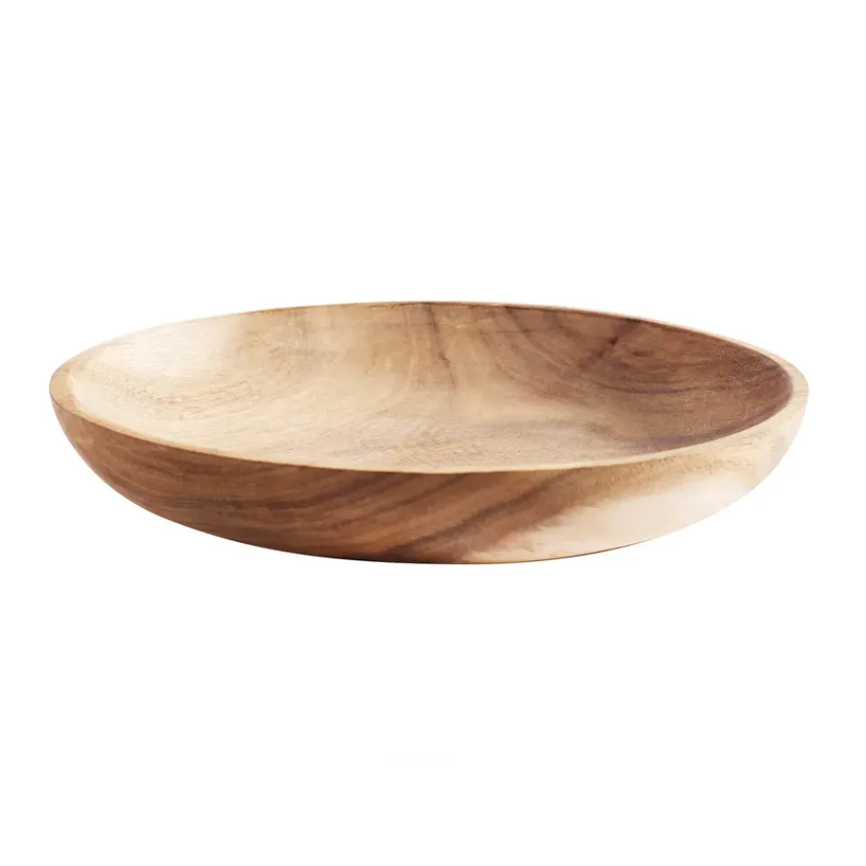 MUUBS teak plate 18 cm, Nature Beige Sale
