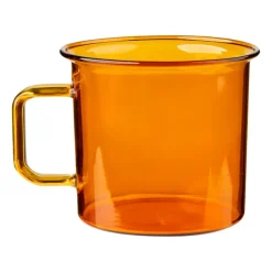 Muurla glassmug 35 cl, Amber Orange Sale