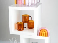 Muurla glassmug 35 cl, Amber Orange Sale