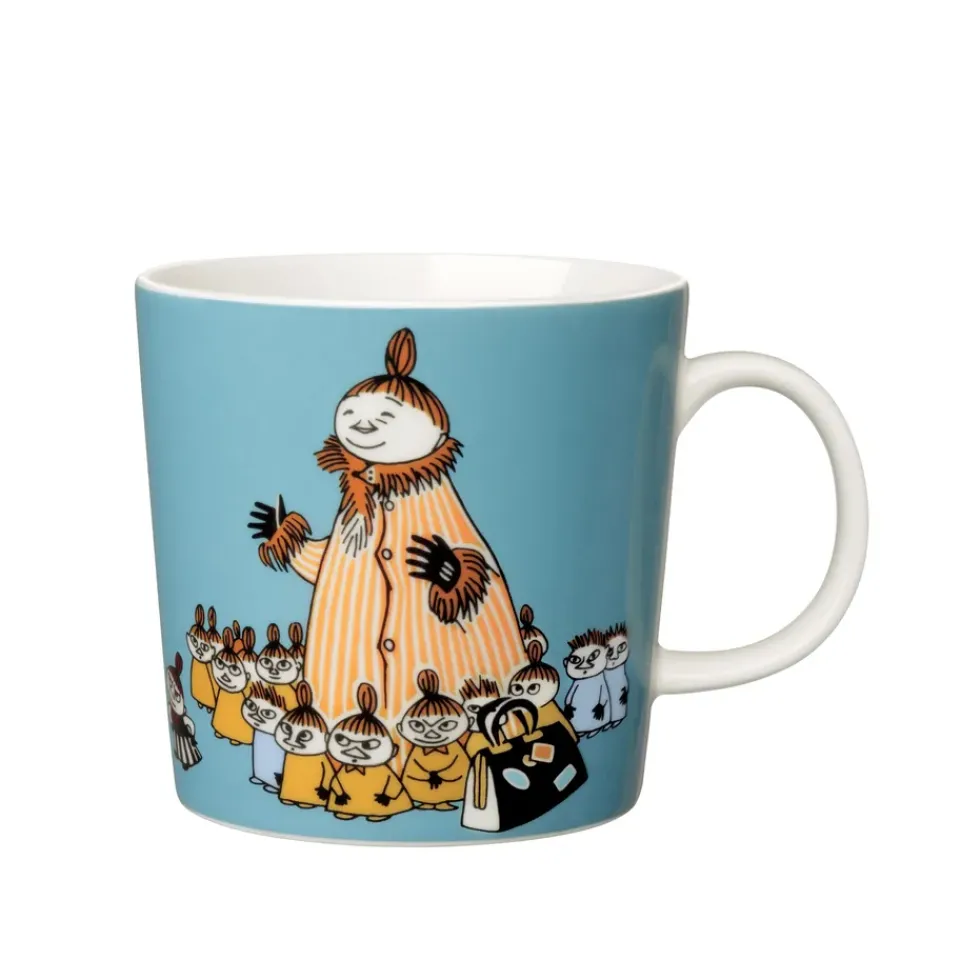 Moomin Arabia Mymble's mother Moomin mug, Turquoise Sale