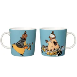 Moomin Arabia Mymble's mother Moomin mug, Turquoise Sale