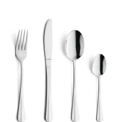 Amefa Napoli cutlery set 24 pieces, Stainless steel Silver-coloured Clearance
