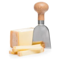 Sagaform Nature cheese knife set 3 pieces, Oak BrownSilver-coloured Sale