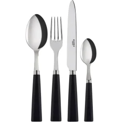 SABRE Paris Nature cutlery 24 pcs, wood Black Outlet