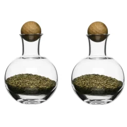Sagaform Nature serving set, 2-pack BrownTransparent New