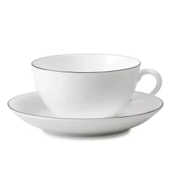 Gustavsbergs Porslinsfabrik Nature tea set round, tea cup + saucer Beige Hot