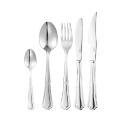 Dorre New England cutlery stainless steel, 30 pieces Silver-coloured
