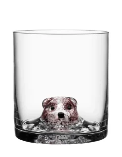 Kosta Boda New Friends glass 46 cl, bear tumbler BrownTransparent Discount