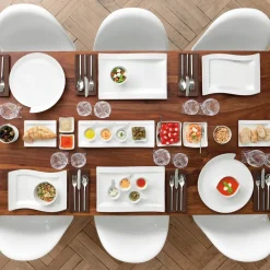 Villeroy & Boch New Wave plate rectangular, 33x24 cm White Discount