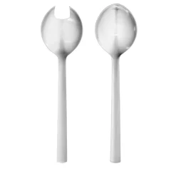 Georg Jensen New York serving set 2 pieces, Stainless steel Silver-coloured New