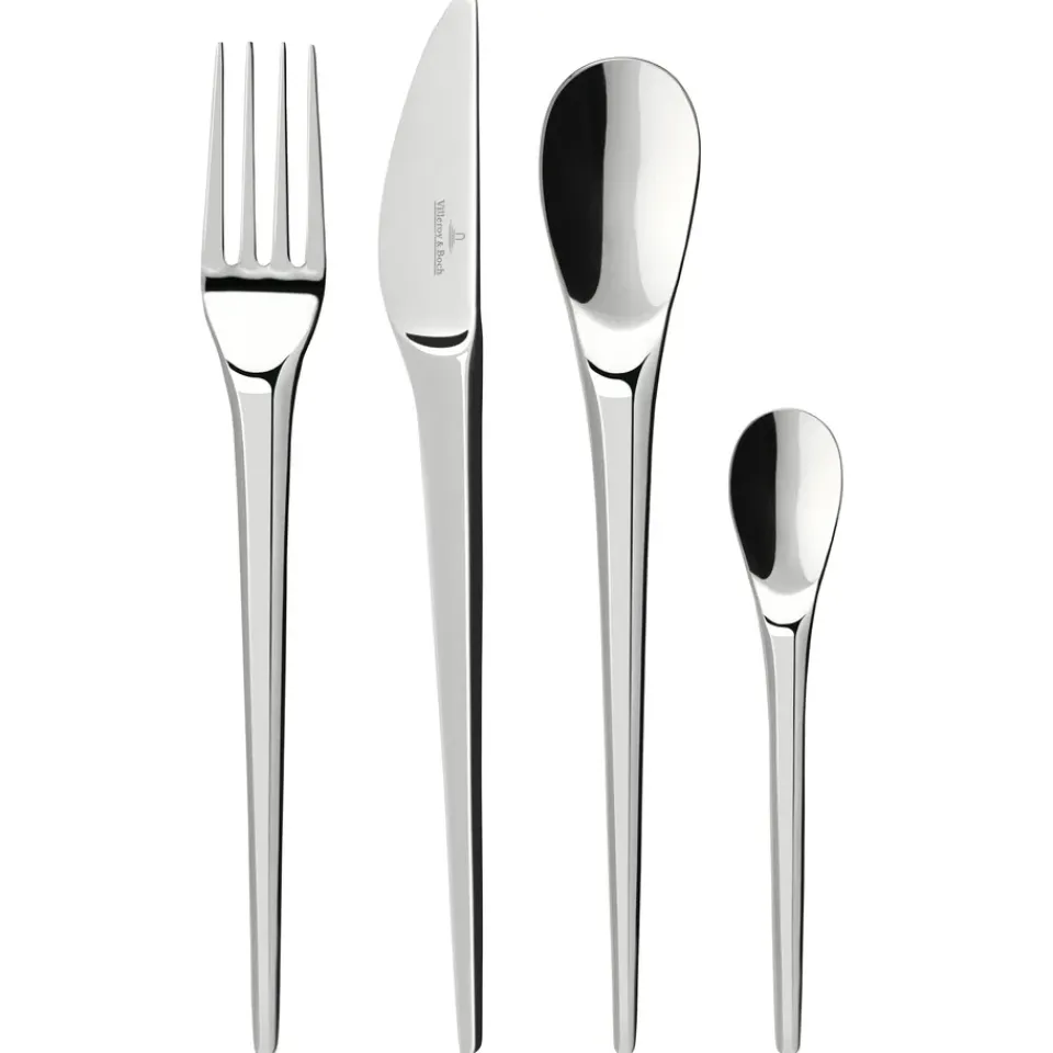 Villeroy & Boch NewMoon cutlery 24 pieces, stainless steel Silver-coloured Online