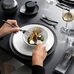 Villeroy & Boch NewMoon dinner fork, stainless steel Silver-coloured Best