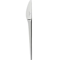 Villeroy & Boch NewMoon dinner knife, stainless steel Silver-coloured New