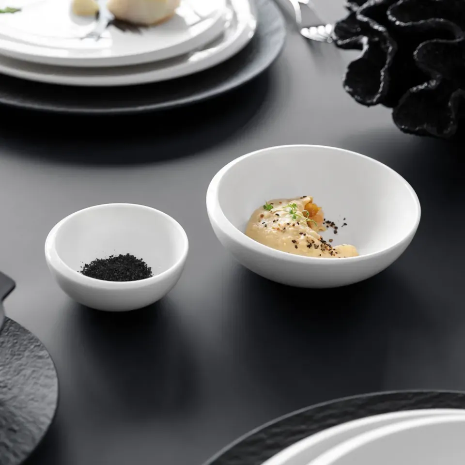 Villeroy & Boch NewMoon dip bowl 8.5 cm, White