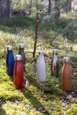 Sagaform Nils steel bottle 50 cl, Fudge Pantone Brown Online