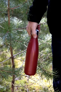 Sagaform Nils steel bottle 50 cl, Pantone Red Sale