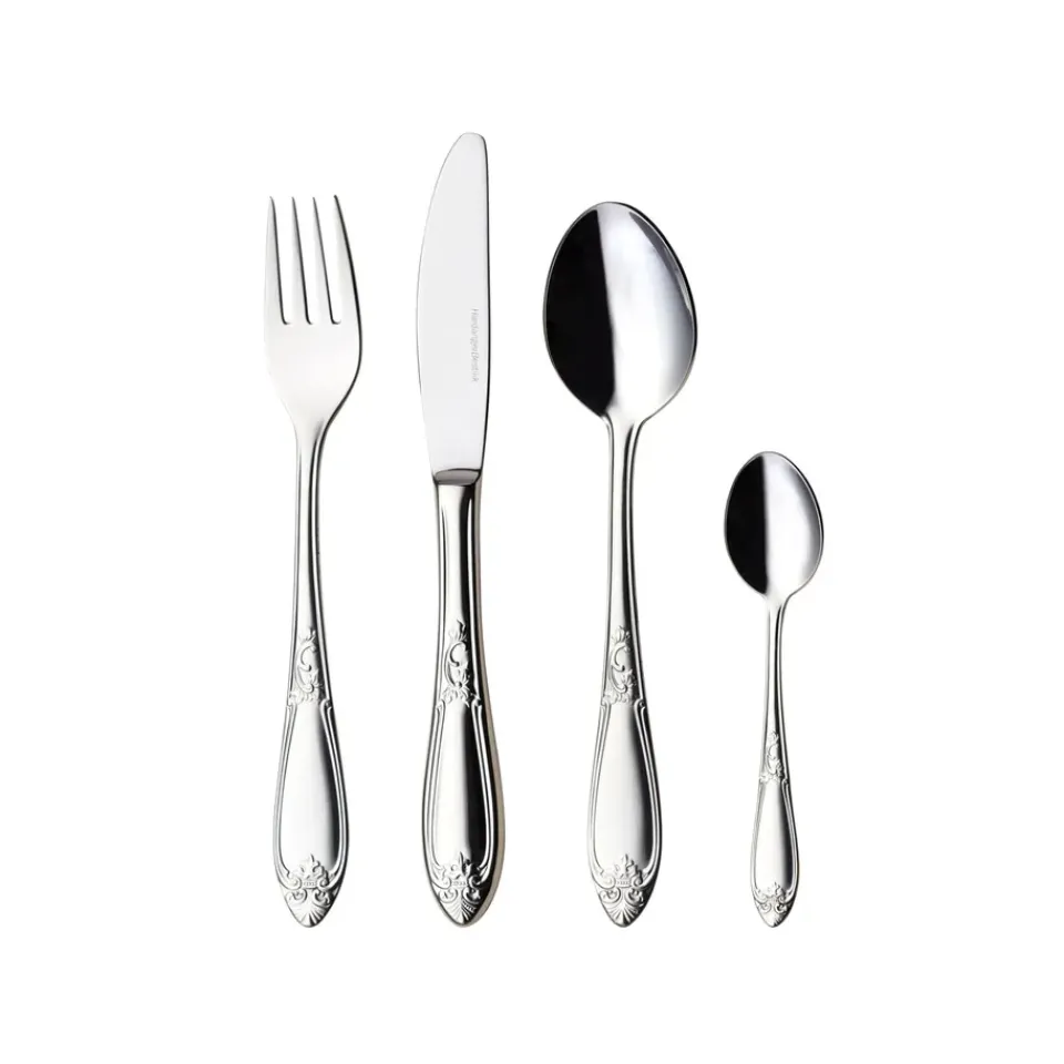 Hardanger Bestikk Nina cutlery 24 pcs, stainless steel Silver-coloured Sale