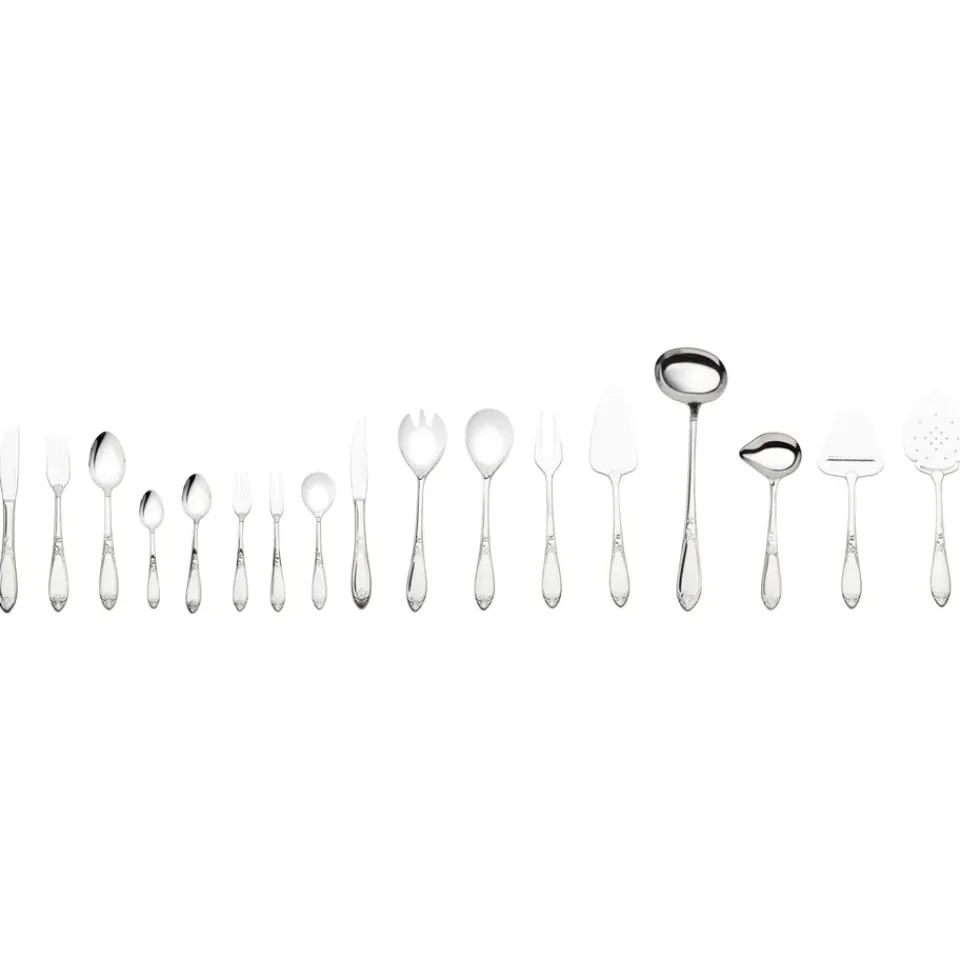 Hardanger Bestikk Nina cutlery 24 pcs, stainless steel Silver-coloured Sale