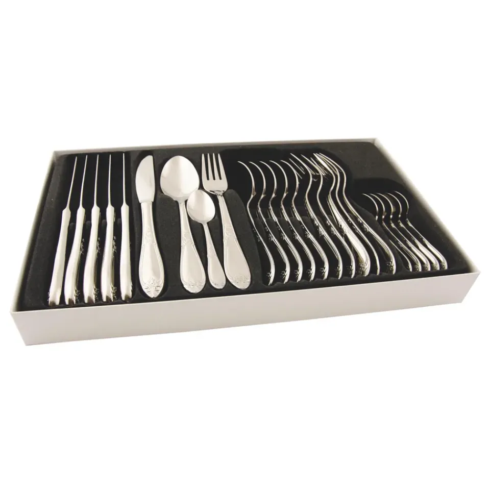 Hardanger Bestikk Nina cutlery 24 pcs, stainless steel Silver-coloured Sale