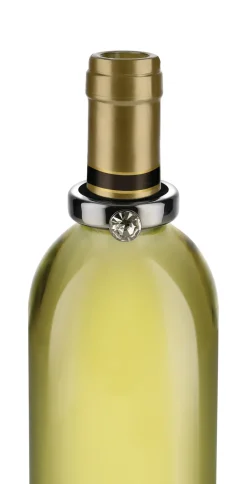 Alessi Noè drip stop for bottle Ø4.4 cm, Stainless steel Silver-coloured Sale