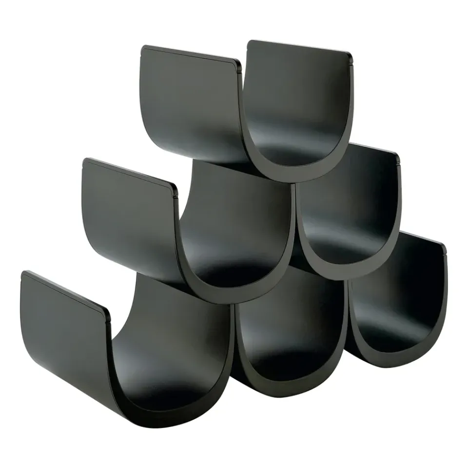 Alessi Noè wine stand, Black