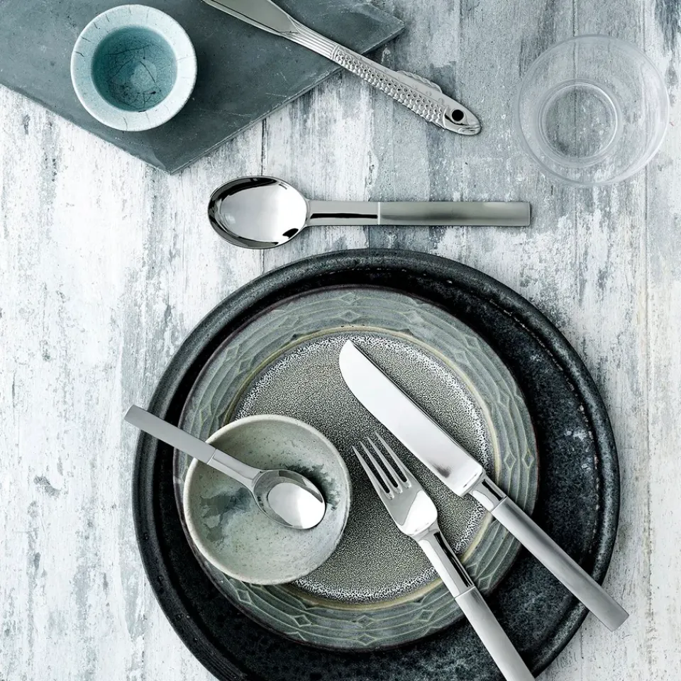 Gense Nobel cutlery 16 pieces, Stainless steel Silver-coloured New
