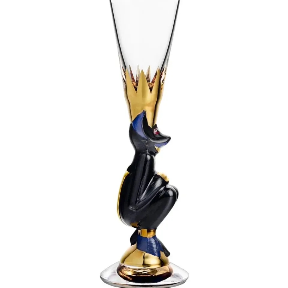 Orrefors Nobel Snaps glass 4 cl, Black Clearance