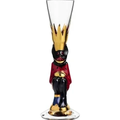 Orrefors Nobel Snaps glass 4 cl, Red Hot