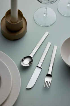 Gense Nobel starter & dessert knife, Stainless steel Silver-coloured