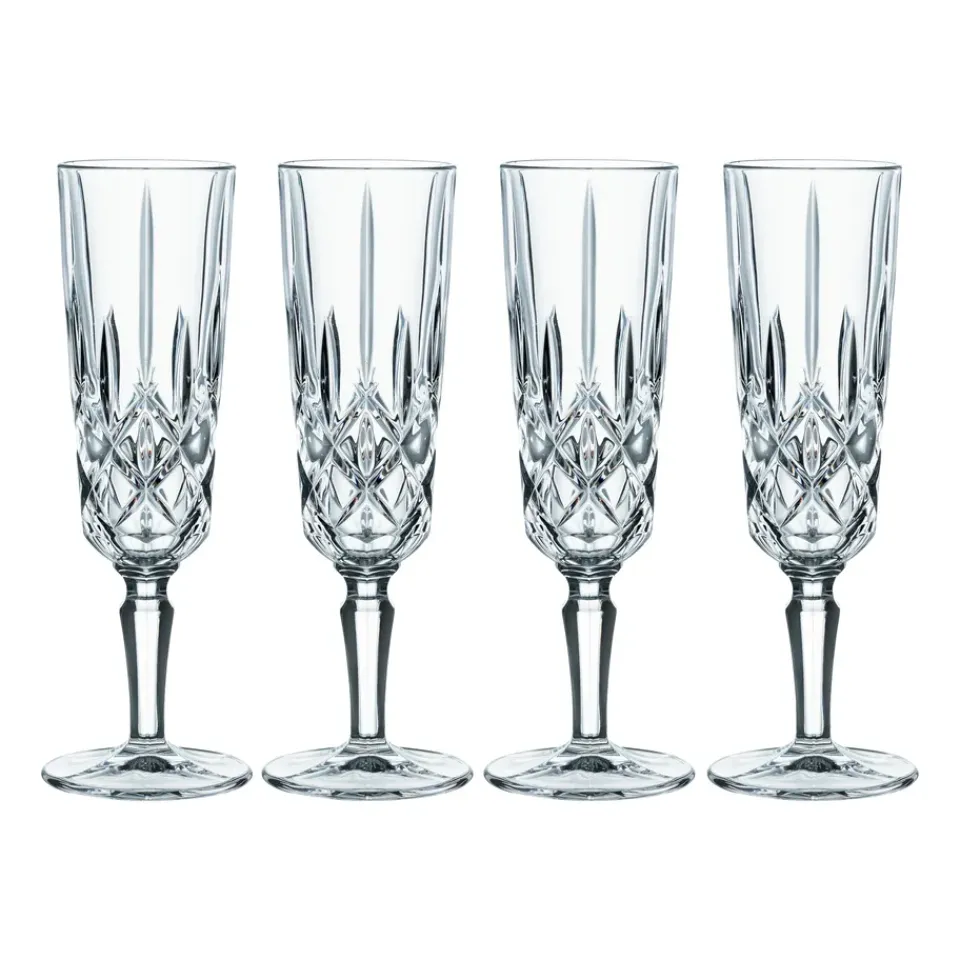 Nachtmann Noblesse champagne glass 15.5 cl 4-pack, Clear Transparent Hot
