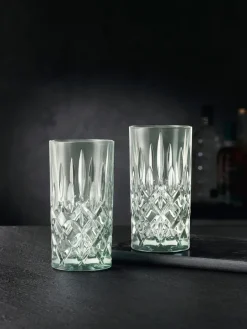 Nachtmann Noblesse Longdrink glass 39.5 cl 2-pack, Mint Green Outlet