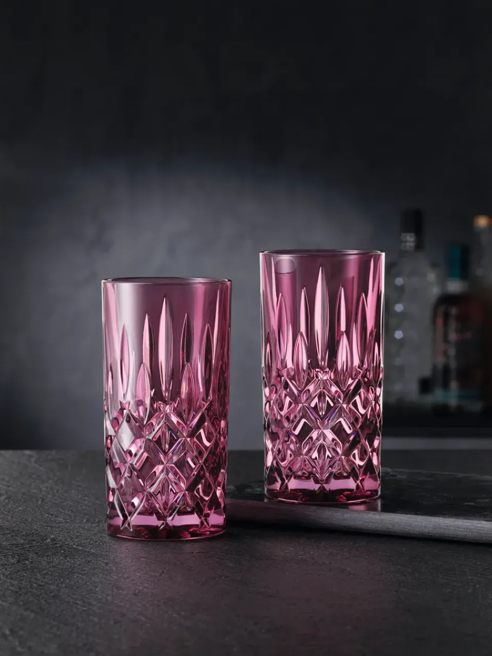 Nachtmann Noblesse Longdrink glass 39.5 cl 2-pack, Berry Purple