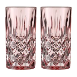 Nachtmann Noblesse Longdrink glass 39.5 cl 2-pack, Rosé Pink Hot