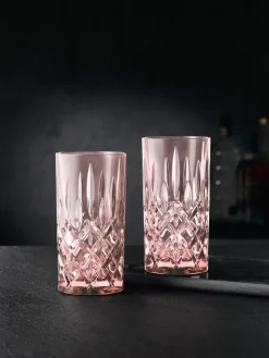 Nachtmann Noblesse Longdrink glass 39.5 cl 2-pack, Rosé Pink Hot