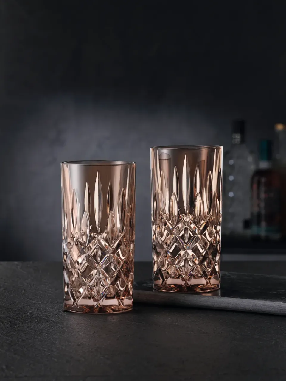 Nachtmann Noblesse Longdrink glass 39.5 cl 2-pack, Tobacco Beige Outlet