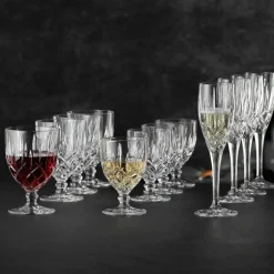 Nachtmann Noblesse set pot and 4 st glass, clear Transparent Discount