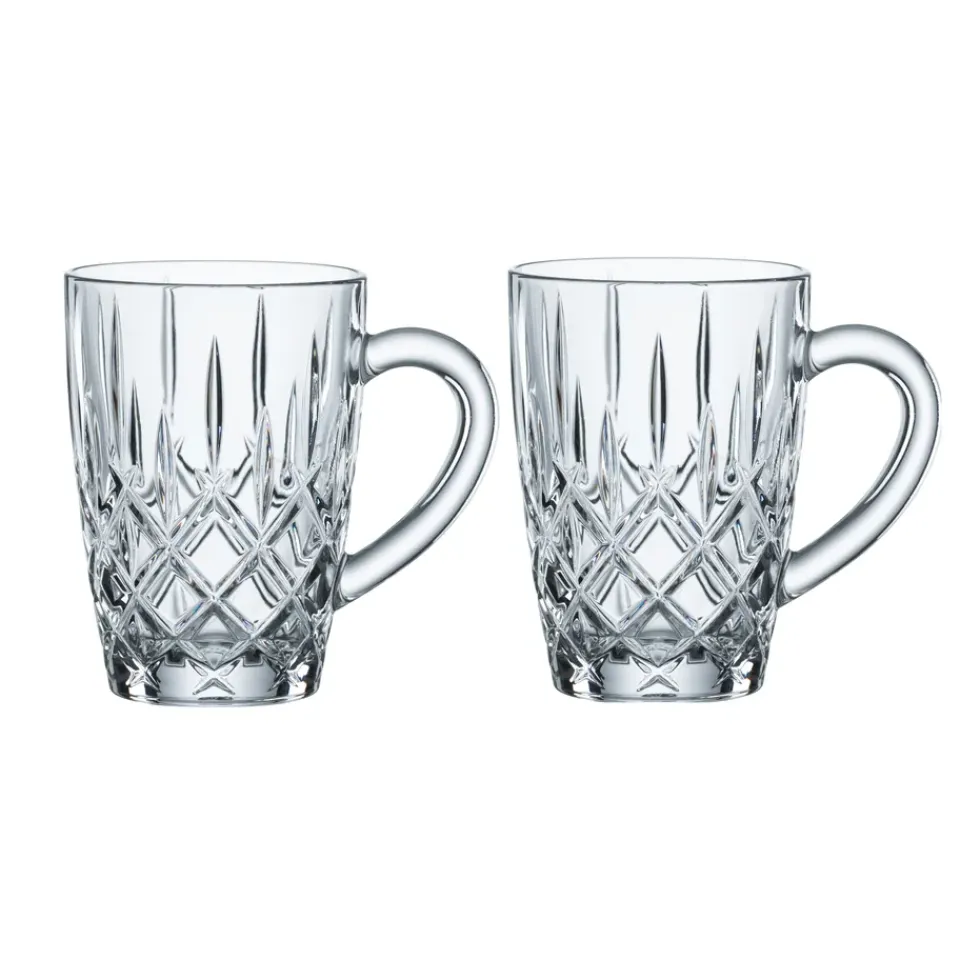 Nachtmann Noblesse tea mug 35 cl 2-pack, Clear Transparent New