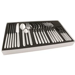 Hardanger Bestikk Nora cutlery 24 pcs, stainless steel Silver-coloured