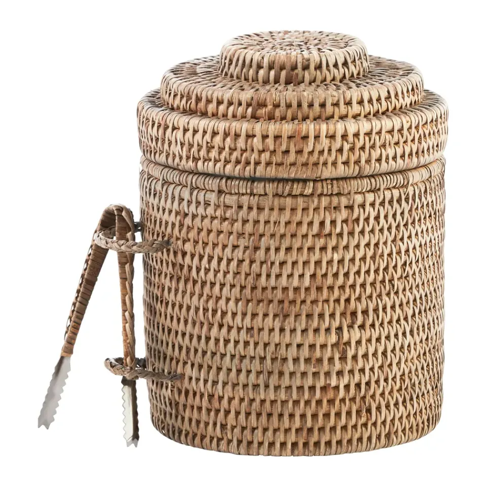 Lene Bjerre Norah ice bucket H26 cm, Nature Brown Clearance