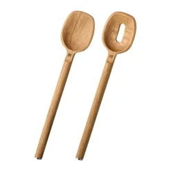 Fiskars Norden spoon 2-pack, Oak-stainless steel Brown Outlet