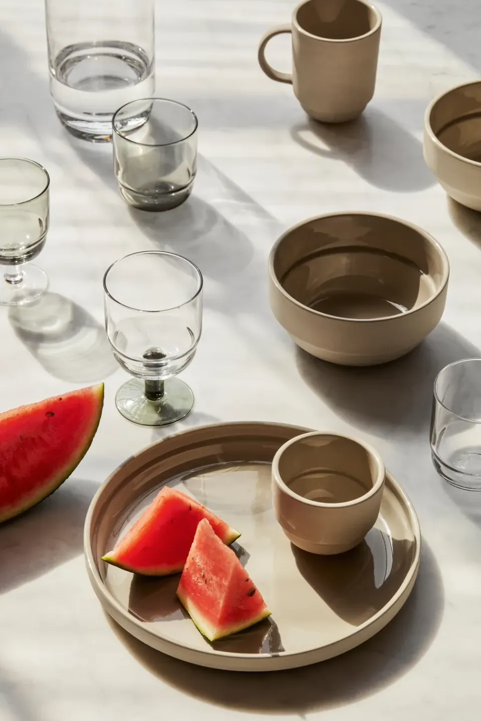Broste Copenhagen Nordic Bistro espresso cup 15 cl, Raw Beige
